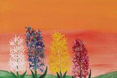 Hyacinth Sunset - 15x18w - $125